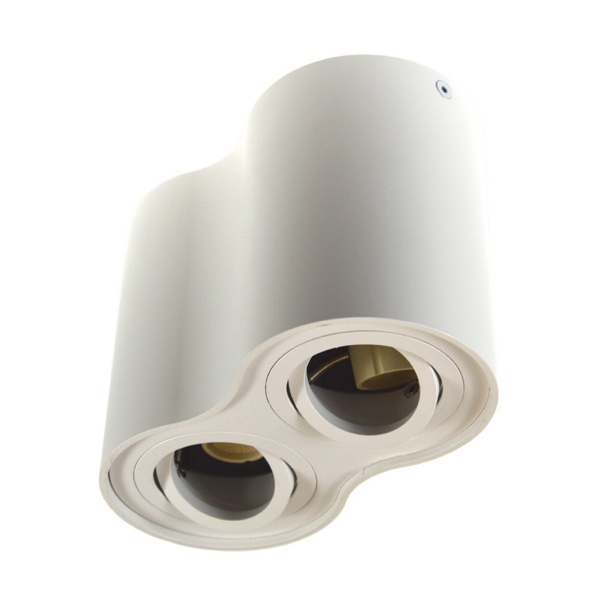 Φωτιστικό σποτ SIROCO 2xGU10/30W/230V λευκό