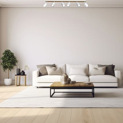 Φωτιστικό σποτ TERRA 6xGU10/8W/230V λευκό/δρυς