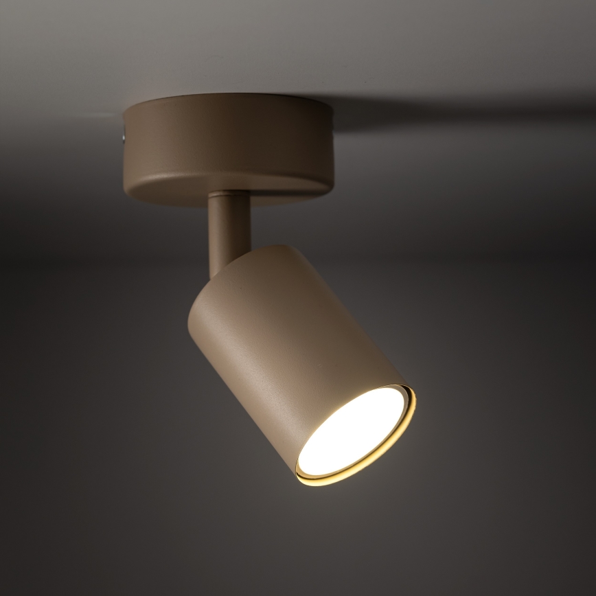 Φωτιστικό σποτ TOP 1xGU10/10W/230V μπεζ