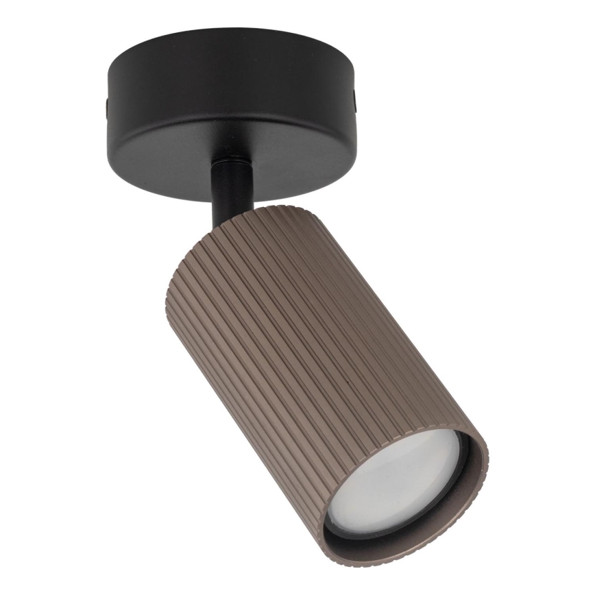 Φωτιστικό σποτ TUNE 1xGU10/10W/230V μαύρο/καφέ