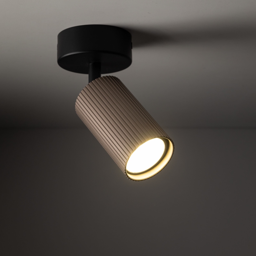 Φωτιστικό σποτ TUNE 1xGU10/10W/230V μαύρο/καφέ