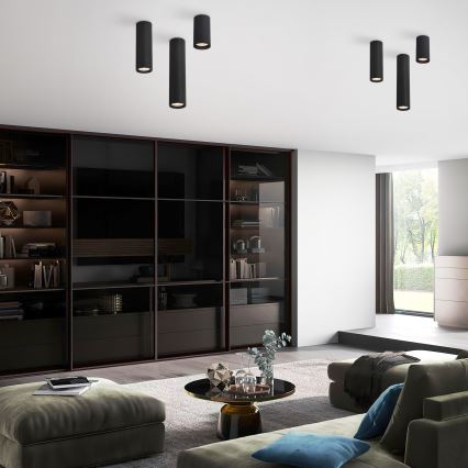 Φωτιστικό σποτ TUNE L 1xGU10/10W/230V 24 cm μαύρο