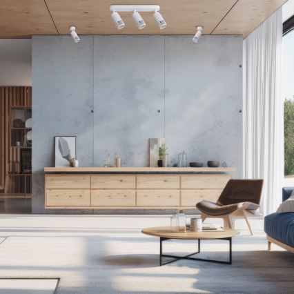 Φωτιστικό σποτ VERTICAL 3xGU10/8W/230V λευκό