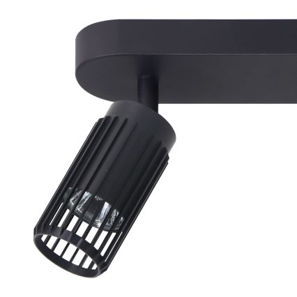 Φωτιστικό σποτ VERTICAL 3xGU10/8W/230V μαύρο