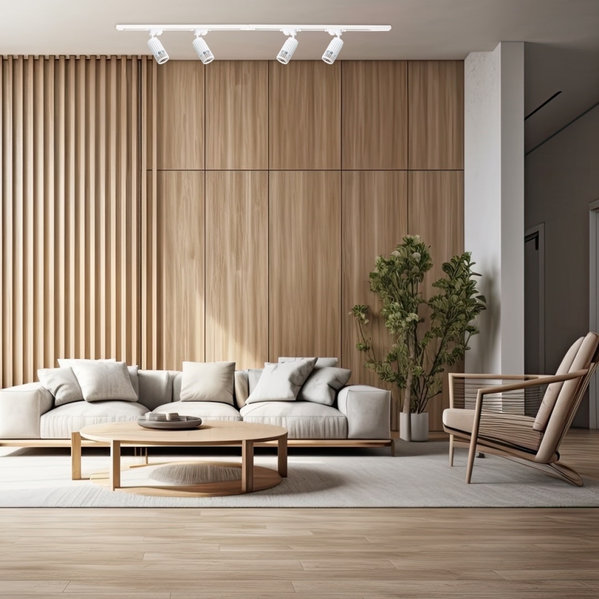 Φωτιστικό σποτ VERTICAL για σύστημα ράγας 1xGU10/8W/230V λευκό