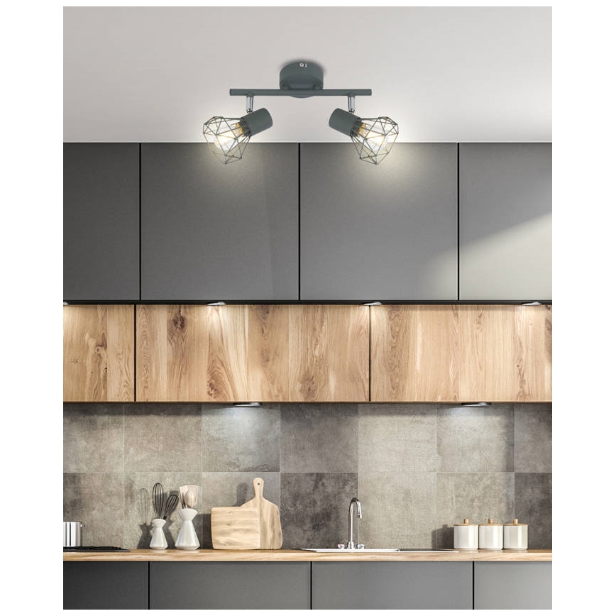 Φωτιστικό σποτ VERVE 2xE14/40W/230V