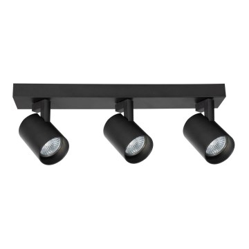 Φωτιστικό σποτ VOLF 3xGU10/10W/230V μαύρο