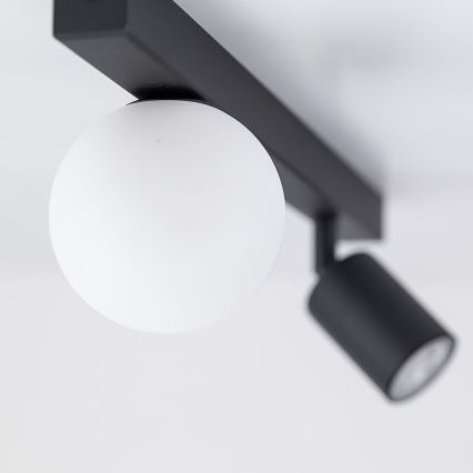 Φωτιστικό σποτ VOX 1xG9/8W/230V + 1xGU10/10W μαύρο