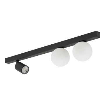 Φωτιστικό σποτ VOX 2xG9/8W/230V + 1xGU10/10W μαύρο
