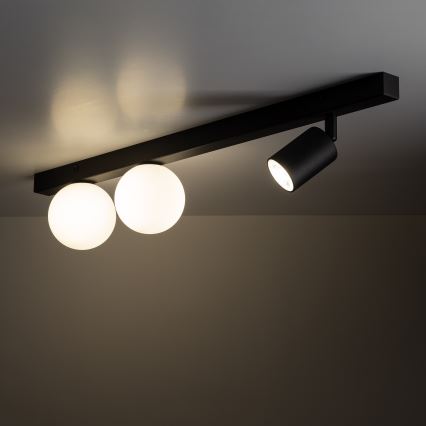 Φωτιστικό σποτ VOX 2xG9/8W/230V + 1xGU10/10W μαύρο