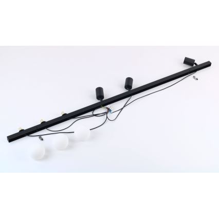 Φωτιστικό σποτ VOX 3xG9/8W/230V + 3xGU10/10W μαύρο