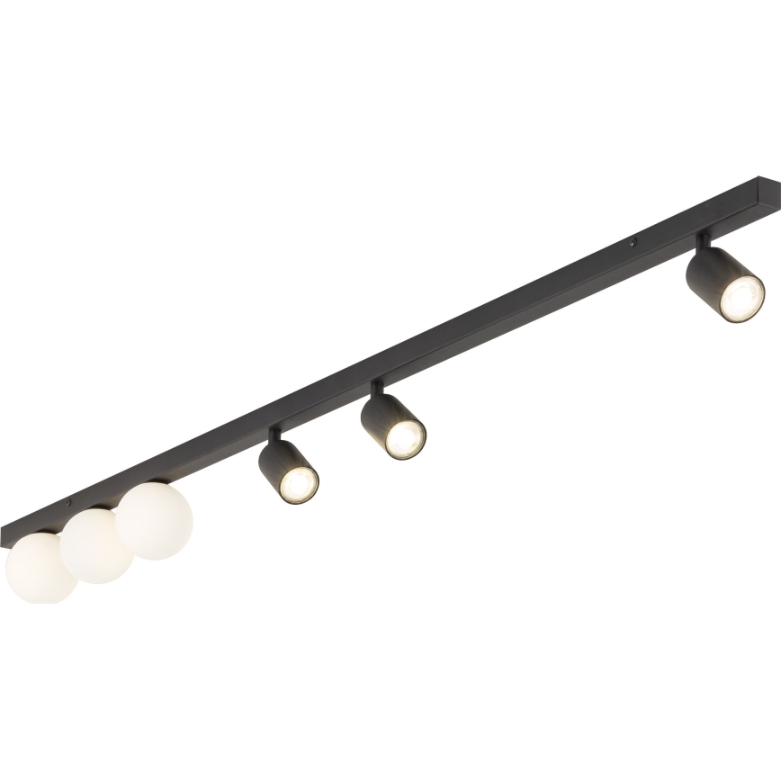 Φωτιστικό σποτ VOX 3xG9/8W/230V + 3xGU10/10W μαύρο