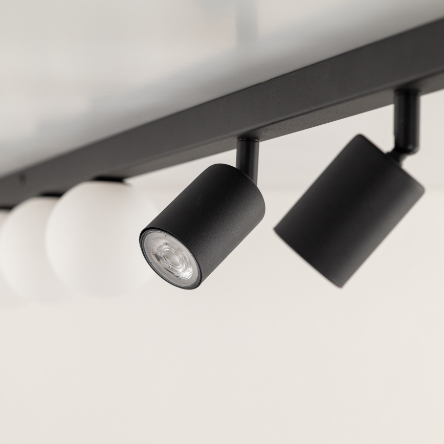 Φωτιστικό σποτ VOX 3xG9/8W/230V + 3xGU10/10W μαύρο