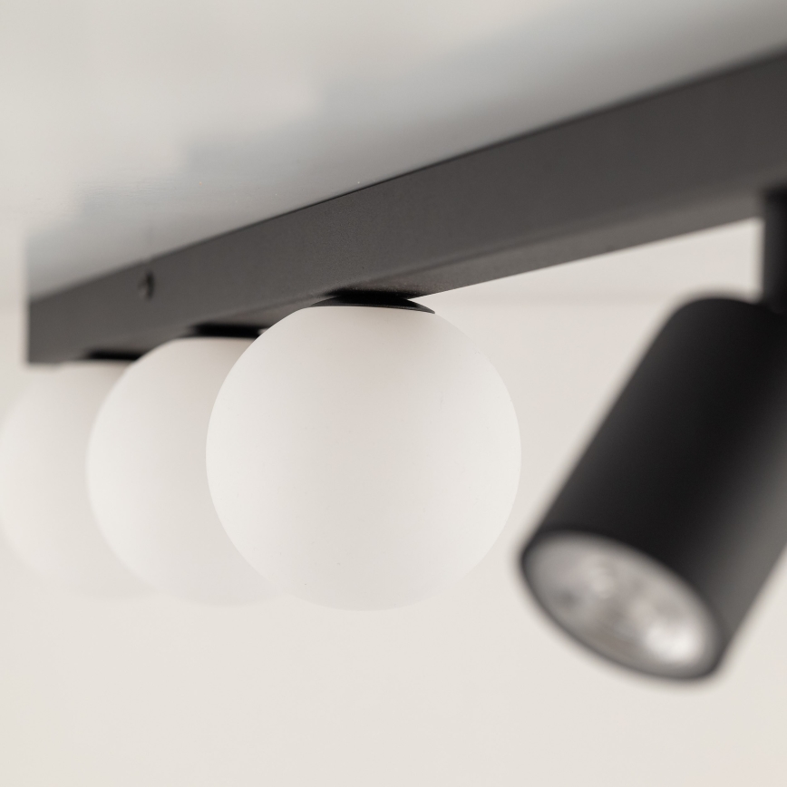 Φωτιστικό σποτ VOX 3xG9/8W/230V + 3xGU10/10W μαύρο