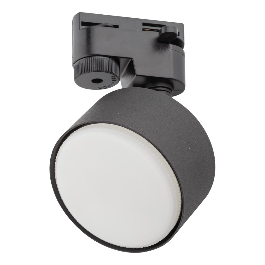 Φωτιστικό σποτ για 1-phase ράγας AVIA 1xGX53/15W/230V μαύρο
