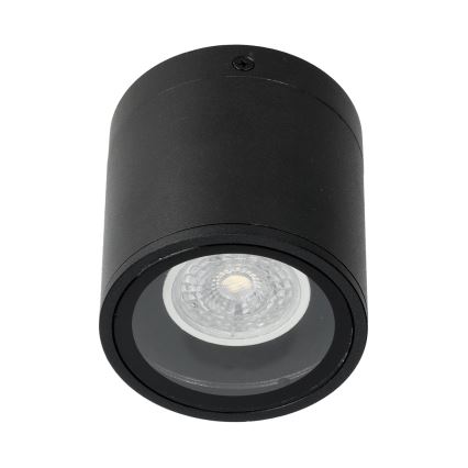 Φωτιστικό σποτ εξωτερικού χώρου 1xGU10/35W/230V IP54 στρογγυλό μαύρο