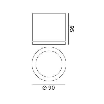Φωτιστικό σποτ εξωτερικού χώρου 1xGU10/35W/230V IP54 στρογγυλό μαύρο