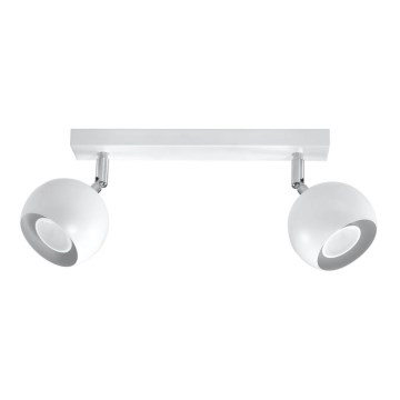 Φωτιστικό σποτ οροφής OCULARE 2xGU10/10W/230V