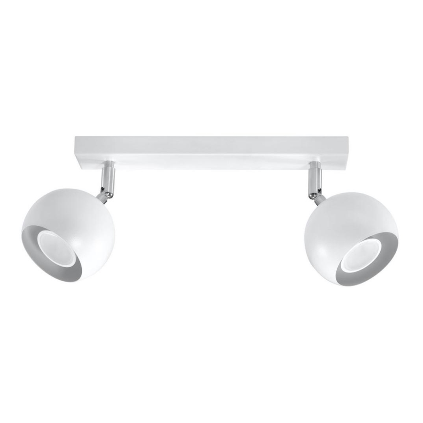 Φωτιστικό σποτ οροφής OCULARE 2xGU10/10W/230V