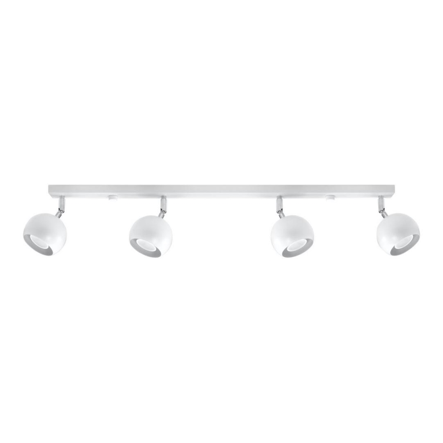 Φωτιστικό σποτ οροφής OCULARE 4xGU10/10W/230V