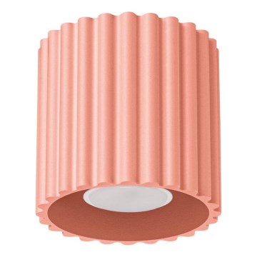 Φωτιστικό σποτ AURA 1xGU10/10W/230V διάμ. 10 cm ροζ