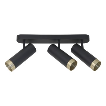 Φωτιστικό σποτ FADO 3xGU10/10W/230V μαύρο