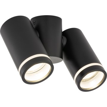 Φωτιστικό σποτ JET ΣΕΤ 2xGU10/10W/230V μαύρο