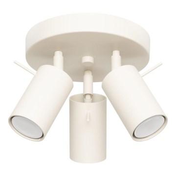 Φωτιστικό σποτ RING 3xGU10/10W/230V κρεμ
