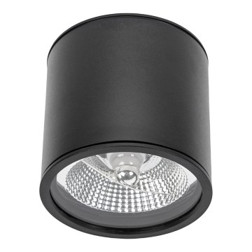 Φωτιστικό σποτ μπάνιου CHLOE AR111 1xGU10/12W/230V IP65 στρογγυλό μαύρο