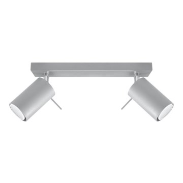 Φωτιστικό σποτ οροφής RING 2xGU10/10W/230V