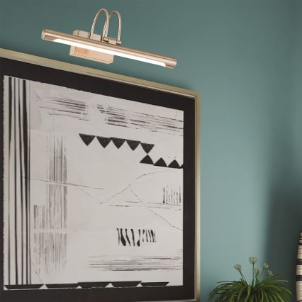 Φωτιστικό πίνακα LED LED/9W/230V 3000K 42 cm ματ χρώμιο