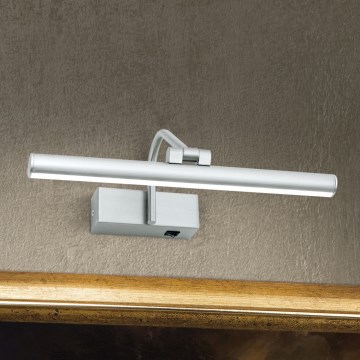 Φωτιστικό πίνακα LED PORTRAIT LED/6W/230V 30 cm ματ χρώμιο