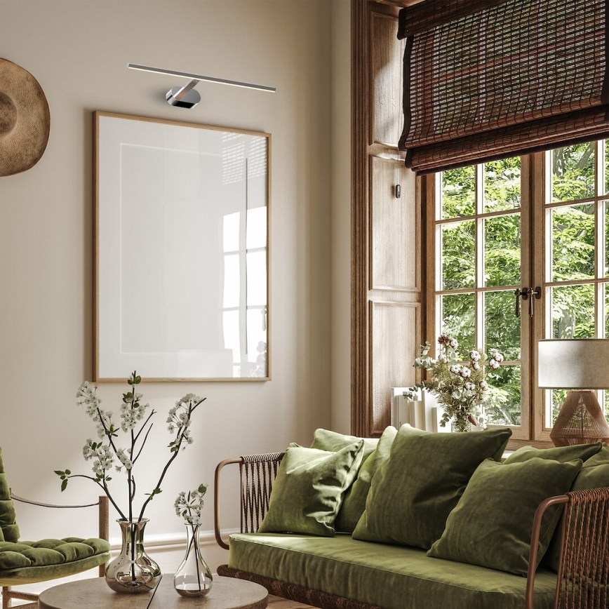 Φωτιστικό πίνακα LED PRADO LED/11W/230V γυαλιστερό χρώμιο