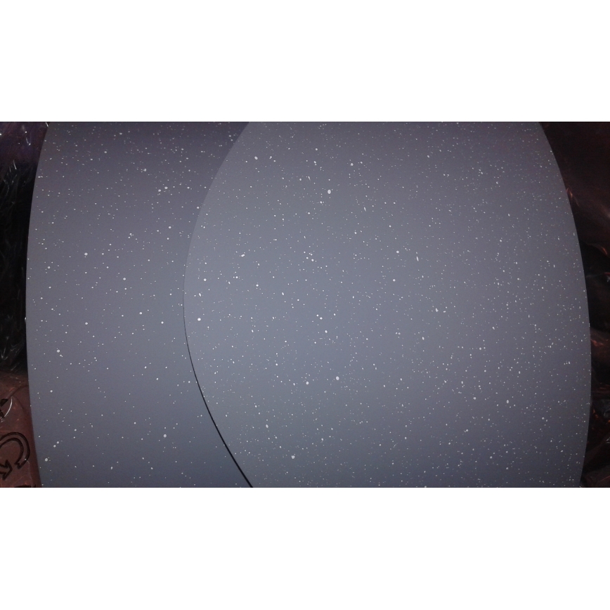 Φωτιστικό οροφής με καλώδιο SFERA 1xE27/60W/230V διάμ. 50 εκ. γκρι/χρυσό