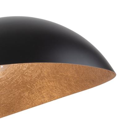 Φωτιστικό οροφής με καλώδιο SPACE 2xE27/60W/230V μαύρο/χάλκινο