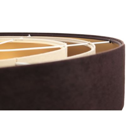 Φωτιστικό οροφής με καλώδιο TRINITI 1xE27/60W/230V καφέ/μπεζ/χρυσό