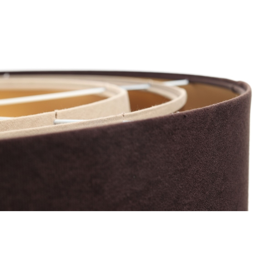 Φωτιστικό οροφής με καλώδιο TRINITI 1xE27/60W/230V καφέ/χρυσό/μπεζ