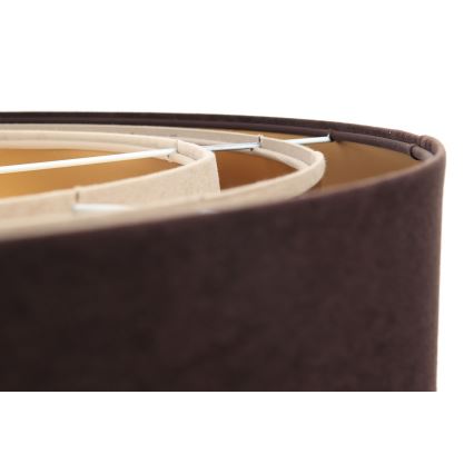 Φωτιστικό οροφής με καλώδιο TRINITI 1xE27/60W/230V καφέ/χρυσό/μπεζ