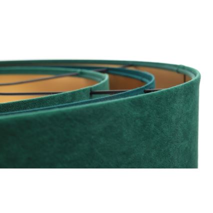 Φωτιστικό οροφής με καλώδιο TRINITI 1xE27/60W/230V πράσινο/χρυσό