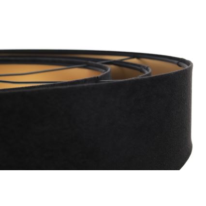 Φωτιστικό οροφής με καλώδιο TRINITI 1xE27/60W/230V μαύρο/χρυσό