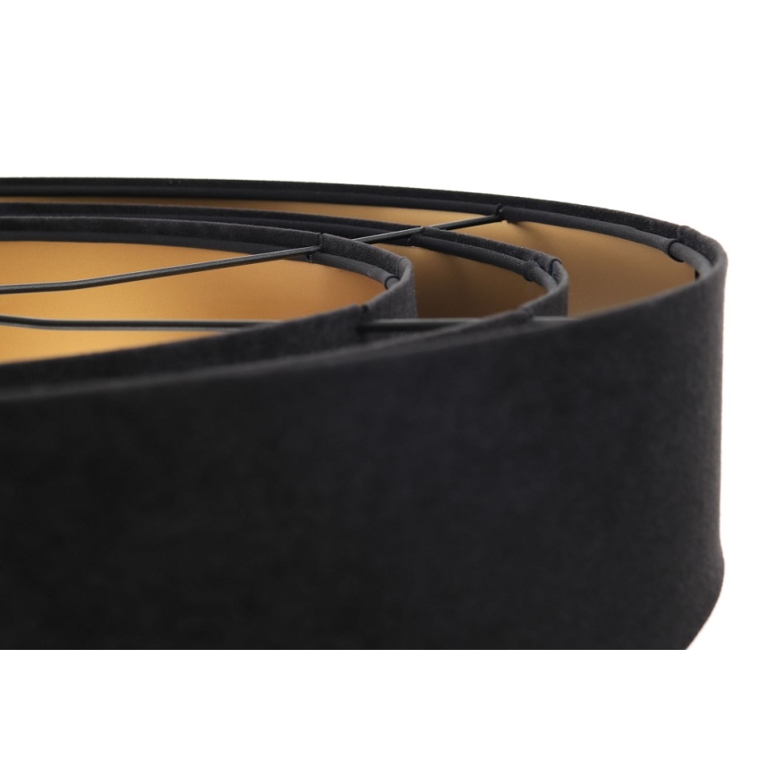 Φωτιστικό οροφής με καλώδιο TRINITI 1xE27/60W/230V μαύρο/χρυσό