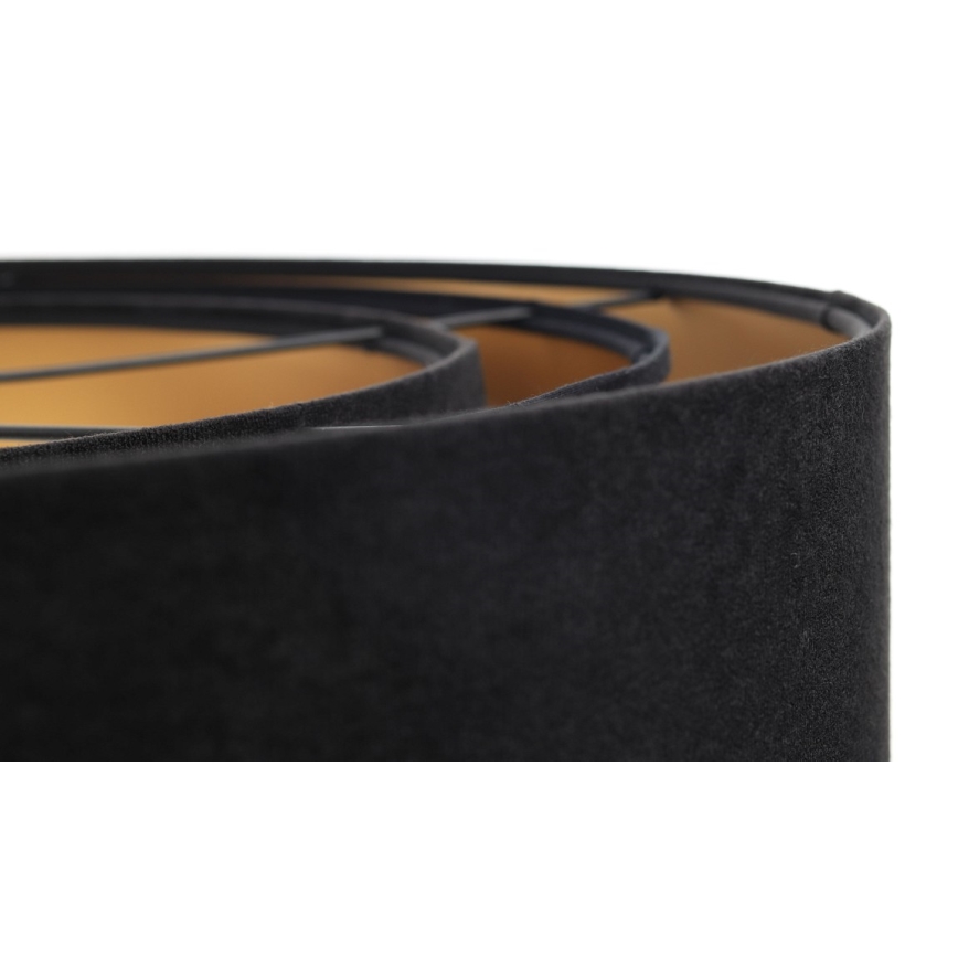 Φωτιστικό οροφής με καλώδιο TRINITI 1xE27/60W/230V μαύρο/χρυσό