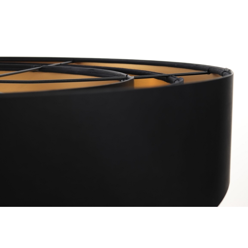 Φωτιστικό οροφής με καλώδιο TRINITI 1xE27/60W/230V μαύρο/χρυσό