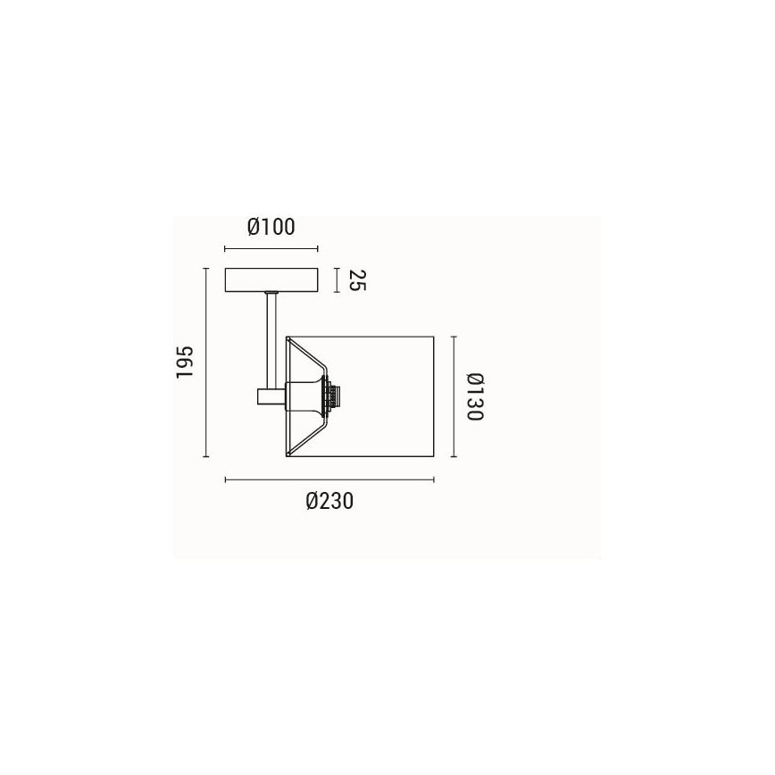 Φωτιστικό τοίχου 1xE14/15W/230V