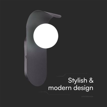 Φωτιστικό τοίχου 1xG9/5W/230V μαύρο