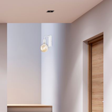 Φωτιστικό τοίχου ASTRID 1xE27/60W/230V λευκό