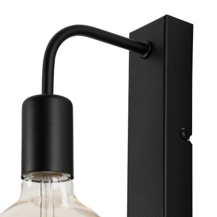 Φωτιστικό τοίχου ASTRID 1xE27/60W/230V ματ μαύρο