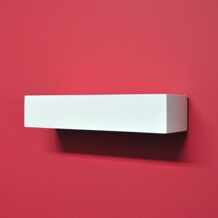 Φωτιστικό τοίχου CEGIELKA 1xE14/12W/230V γύψινο/λευκό