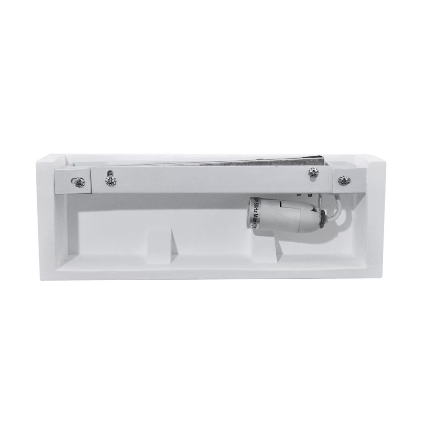 Φωτιστικό τοίχου CEGIELKA 1xE14/12W/230V γύψινο/λευκό