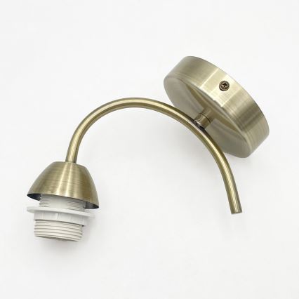 Φωτιστικό τοίχου DONNA 1xE27/60W/230V πατίνα